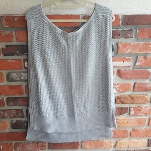 Banana Republic high-low sleeveless sweater